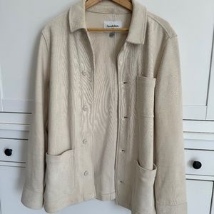 Goodfellow Cream Chore Coat Cardigan